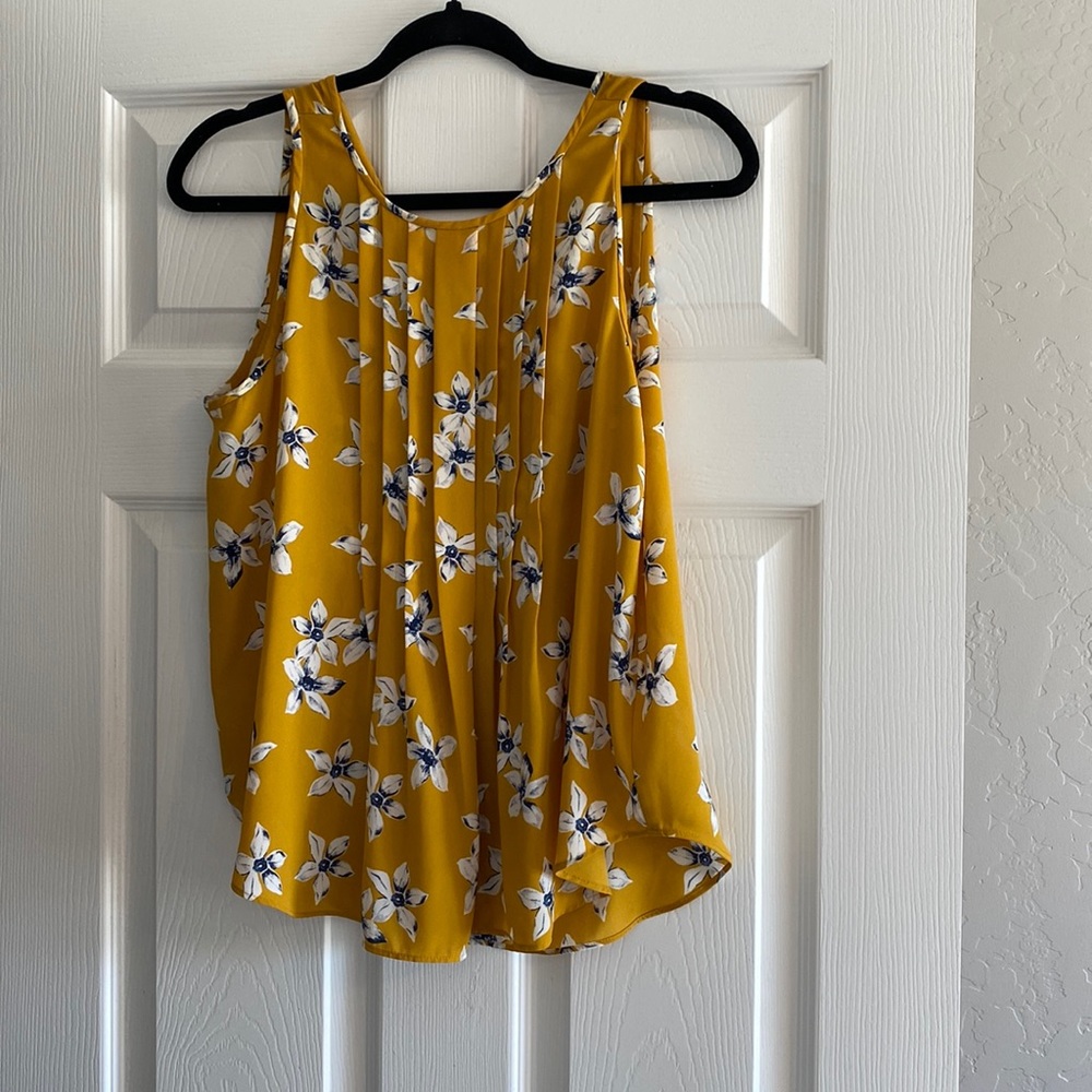 Yellow blouse